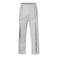 thumbnail image 6 of ZZHZGZ Sweatpants for Men Pants Men Stretch Dress Lightweight Business Casual Hiking Quick Drying Work Pants M, 6 of 8