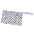 thumbnail image 1 of Waterproof Washable Baby Cloth Diaper Wet / Dry Bags with Zippered Pockets White, 1 of 8