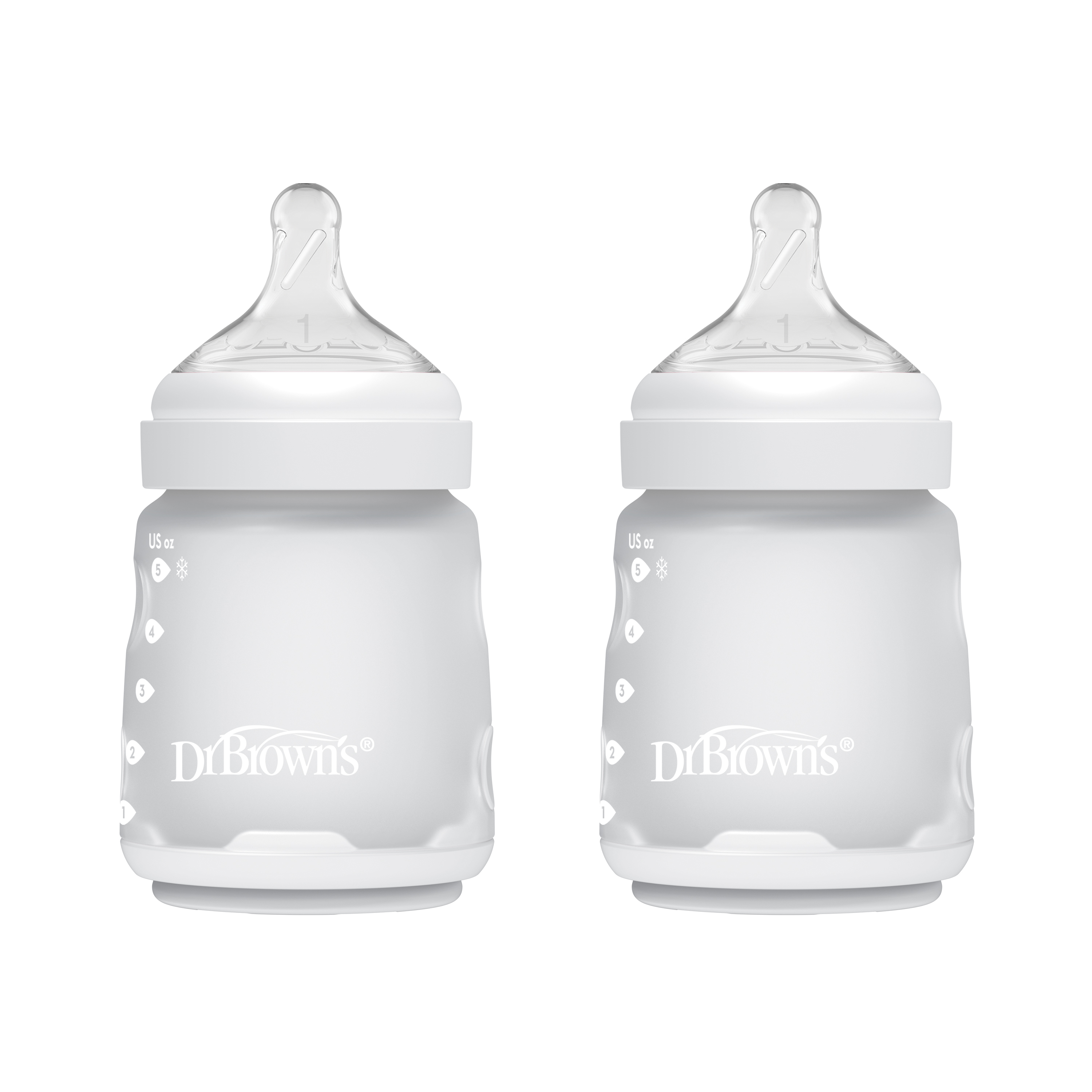 Dr. Brown's Silicone Baby Bottles, 5 oz, 2-Pack photo 8