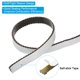 thumbnail image 5 of Gasket de estufa de leña Uxcell 5/8"x 1/8"x118", cuerda de sellado autoadhesiva de fibra de vidrio de grafito con alta resistencia a la temperatura, negra, 5 of 6