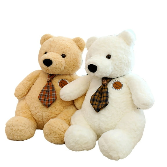 2Pcs Tie Bear Plush Toy 9“, Tie Bear Stuffed Animal Plush, Girlfriend Wife on Birthday, Valentines, Christmas