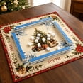 thumbnail image 5 of Christmas Mahjong Mat,31.5 * 31.5 Inch Non-Slip Noise Reduction, American Mahjong Mat for Table , Waterproof Surface Mah Jongg Mats for Poker, Card, Dominoes, Board & Tile Games, 5 of 7
