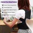 thumbnail image 3 of New Posture Corrector Back Support Brace Pain Relief for Men & Women, 3 of 7