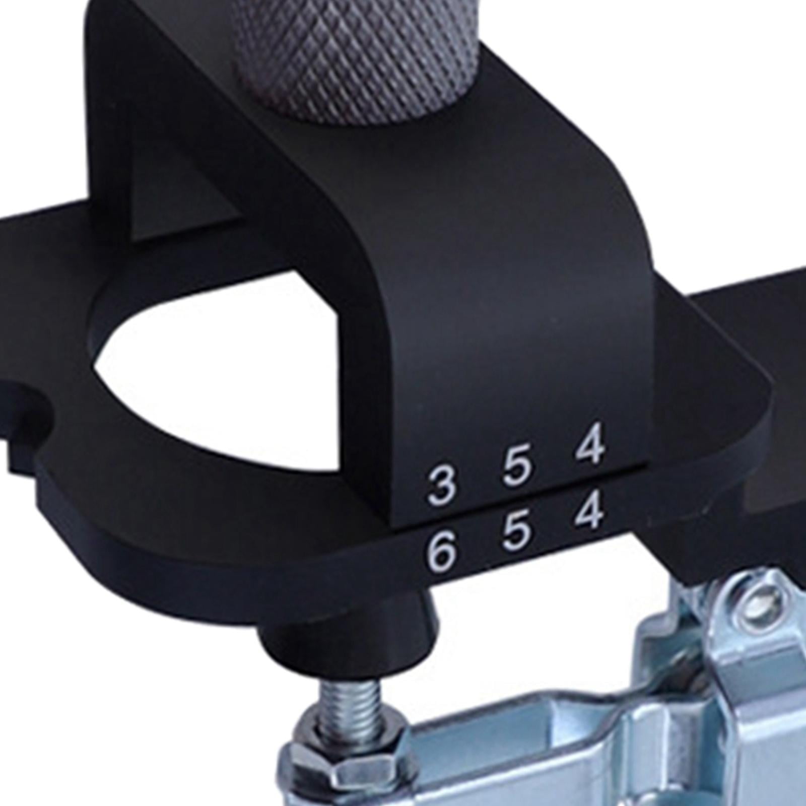 Nishiyuenyi 35mm Woodworking Hole Jig Kit Aluminum Alloy Hinge Boring Jig for Carpenter Tool