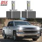 D5S Led Headlight Bulbs High-Low for Chevy Silverado 1500 2016-2018 Replace HID