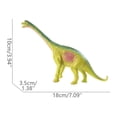 thumbnail image 3 of Modelo de dinosaurio HUOGUO de juguete liso pintado a mano para regalo para niño, 3 of 4