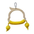 thumbnail image 2 of Percha para loros, hamaca de juguete para escalar, fomenta el ejercicio de los pies, jaula para pájaros, oscilante, columpio para pájaros,, 2 of 8