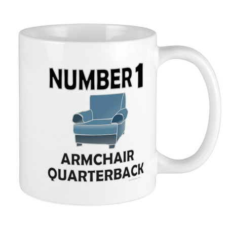 

CafePress - ARMCHAIR QUARTERBACK Mug - Ceramic Coffee Tea Novelty Mug Cup 11 oz