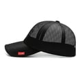thumbnail image 6 of Summer Mesh Baseball Cap for Men Adjustable Breathable Caps Women Men's Hat Quick Dry Hats Casual Trucker Hat, 6 of 9