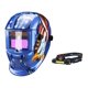 thumbnail image 5 of Casco de soldadura solar con LED, fácil de ajustar, protector facial para corte de metalurgia, 5 of 8