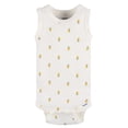thumbnail image 4 of Gerber Baby Boy Sleeveless Bodysuits, 4-Pack, Sizes Newborn - 24 Months, 4 of 8