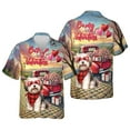 thumbnail image 3 of Be My Valentine's Havanese Truck Full of Love Flower Balloon Hawaiian Shirt Breathable Summer Unisex Merch Havanese Dog Lover Gifts Idea - 02029, 3 of 6