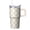 Texture-383, variant on 20oz Travel Coffee Cup with Handle, Geometric Stainless Steel Double Wall Insulated Tumbler Leak Proof Includes Straw