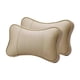 thumbnail image 1 of 2 almohadas cervicales para coche de piel sintética, diseño ergonómico, universales y de fácil instalación. Beige, 1 of 9