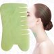 thumbnail image 1 of Herramienta de Masaje de Raspado Jade Gua Sha JAMW Sencillez, 1 of 5