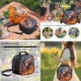 thumbnail image 3 of HUIACONG 4pcs Boys School Backpack Set, Patriotic Fire Eagle Boys Backpack with Lunch Box Set for Kids Teens, 17 Inch Cool Bookbag for Elementary Middle School, Travel Back Pack for Age 8-12, 3 of 7