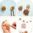 thumbnail image 5 of 2pcs Wood Wall Hooks Turtle Shape Coat Hooks Wall Mounted Heavy Duty Robe Hook Clothes Hanger For Bathroom Kitchen Hanging Coat Hat Key Towel ( Random Color ), 5 of 6