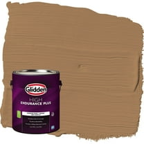 Glidden HEP Cinnamon Crunch / Brown Semi-Gloss Interior Paint with Primer, 1 Gallon