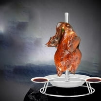 PAMINGONO Grilled Roast Rack Silver Stainless Steel for Duck 1Pack