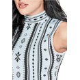thumbnail image 4 of GUESS Tricot Imprimé pour Femmes, Bleu, Moyen, 4 of 4
