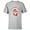 Athletic Heather, variant on Star Wars The Mandalorian Grogu Up to Snow Good Holiday - Short Sleeve T-Shirt for Kids - Customized-Athletic Heather