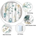 thumbnail image 5 of Jellyfish Shower Curtain for Kids Bathroom Underwater World Sea Life Marine Themed Shower Curtain Waterproof Durable Fabric Artistic Home Decor Shower Curtain with Hooks, 72x84 Inch, 5 of 6