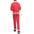 thumbnail image 4 of Men's G Track Suits 2 Piece Sweatsuit Set ST575 - Red - Large, 4 of 6
