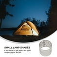 thumbnail image 3 of COMPUKAS Lamp Shade Silver Metal 1Set With High Temperature Resistance, 3 of 8