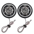 thumbnail image 2 of 2Pcs Creative Auto Car Spider Pattern Super Power Loud Audio Speaker Tweeter Loudspeaker, 2 of 9