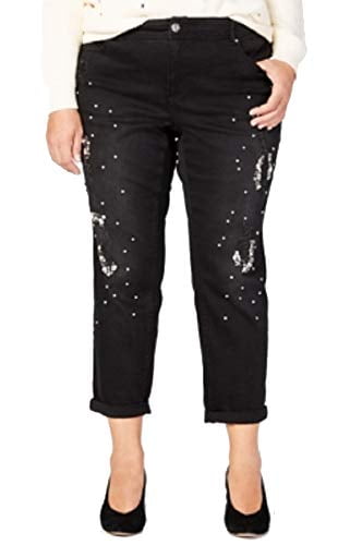 inc jeans with rhinestones