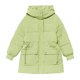 thumbnail image 4 of Parkas de manga larga para mujer, abrigo cálido con bolsillo, chaqueta larga de invierno, parkas de plumón para mujer, 4 of 7