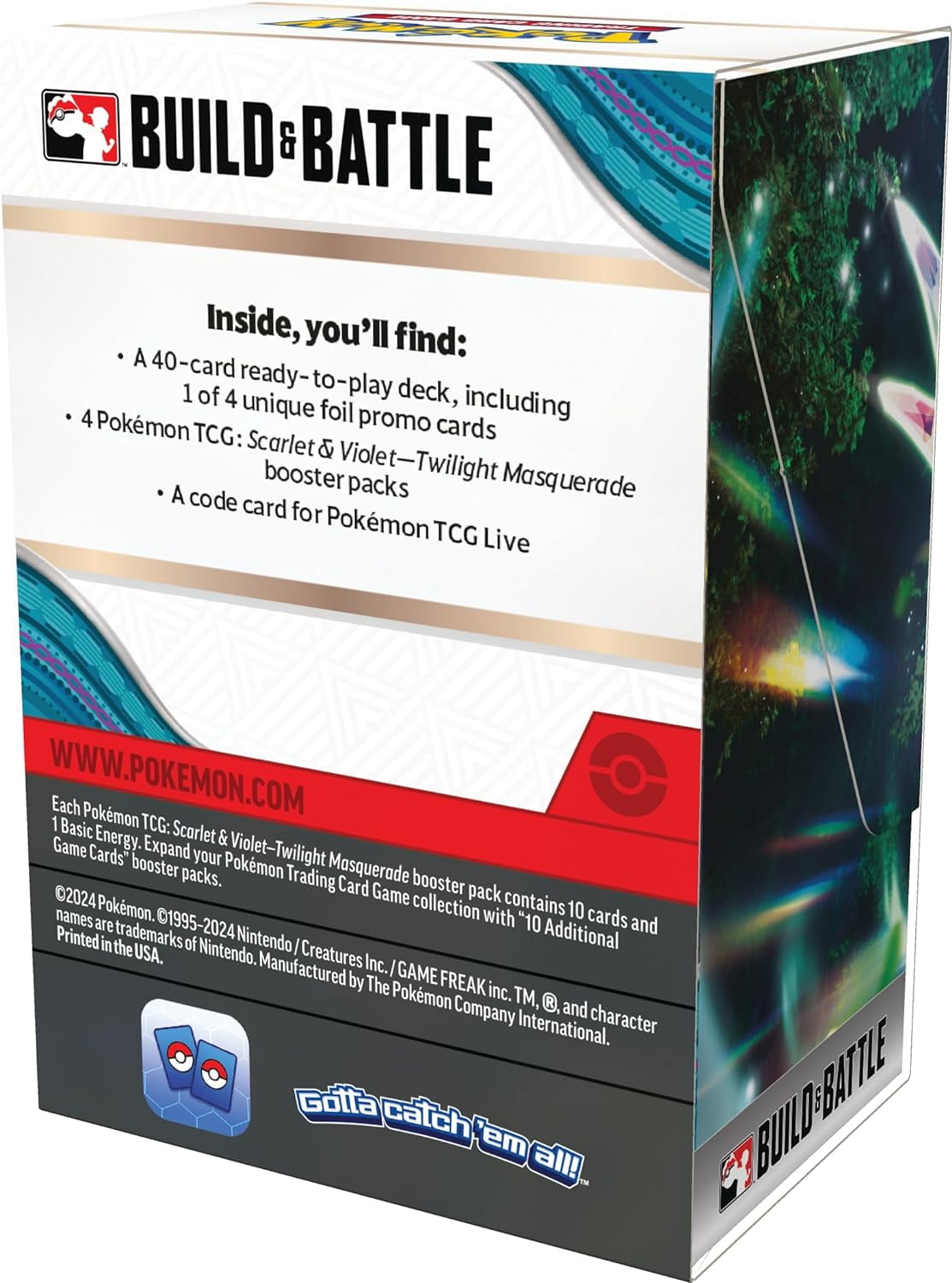 booster box case twilight masquerade Amazon.com: Pokemon TCG Scarlet & Violet 10.5 Black Bolt Booster Bundle Set  : Toys & Games main image 1