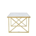 thumbnail image 2 of Heavenly Collection Faux Marble Dining Table, 2 of 3