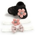 thumbnail image 3 of asdoklhq Baby Shoes,Baby Girls Cute Soft Boots Soft Crib Toddler Boots Kid Shoes with 2PC Headband, 3 of 4
