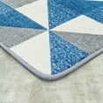 thumbnail image 3 of Cartwheel 5'4" x 7'8" area rug in color Blue Skies, 3 of 5