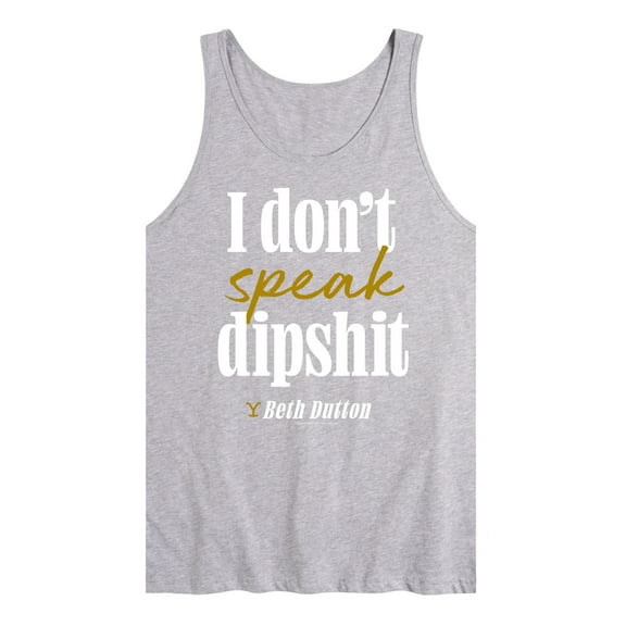 Yellowstone - Don't Speak Dipsh - Men's Jersey Tank Top