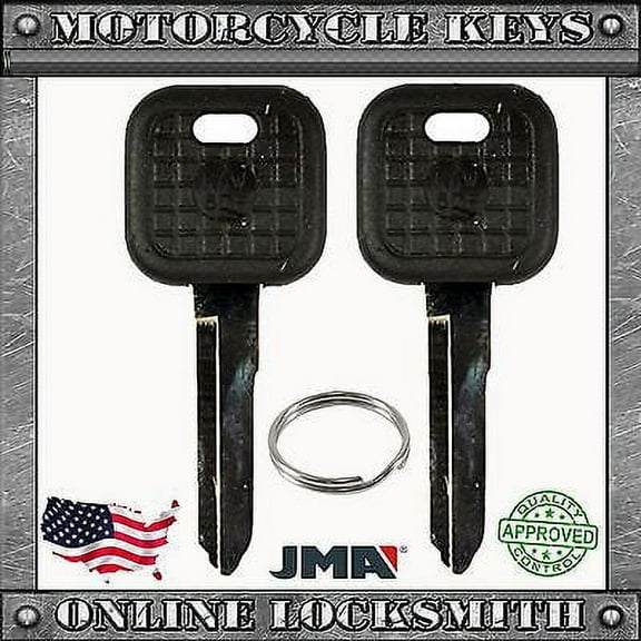 2 New Uncut Keys Kawasaki Motorcycles Kw14R Various Models Codes A111111-A444444