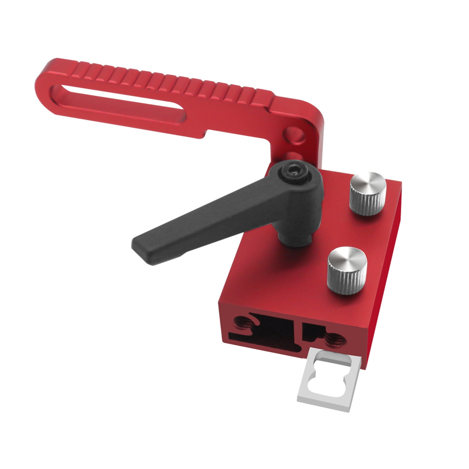 75-Type Aluminum Profile Fence Miter T-Track Bandsaw Jigs T-Slot Track Stop Woodworking Table Saw Backer Tool