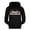 #01-Black, variant on Girls Halloween Sweatshirts Crew Neck Long Sleeve Hooded Sweatshirt Soft Casual Drop Shoulder Hoodie Pullovers Tops Loose Children Kid's Fall Winter Outfits