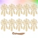 thumbnail image 4 of 20 piezas de red atrapasueños para decoración del hogar, colgante de madera, adornos creativos de pared, atrapasueños (beige, quinto patrón), 4 of 7