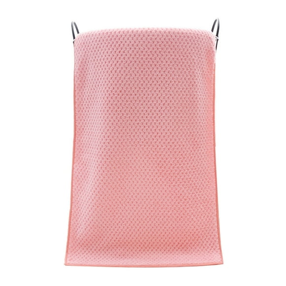 Toalla de baño de terciopelo coral rosa, suave y absorbente para baño y hotel