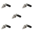 thumbnail image 1 of Transemion Acier Inoxydable Lisse Type L Pistons d'Indexation Boulons de Verrouillage de Fil Fin Argent M20-12 5Set, 1 of 6