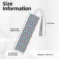 thumbnail image 3 of Kdxio Cartoon Watermelon Print Metal Tassel Bookmarks,Perfect Gift for Art Lovers and Bookworms Metal Bookmarks for Women, 3 of 8