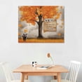 thumbnail image 2 of Nawypu Fall Autumn Leaves Wall Decor Nature Autumn Landscape Pictures Wall Art Fall Tree Canvas Print God Says You Are Painting Framed Modern Home Artwork Decorations For Bedroom Kitche20x16in, 2 of 4