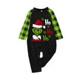 thumbnail image 2 of Pijamas navideños a juego Grinch - TKing Fashion 2024 Nuevos conjuntos de pijamas navideños familiares a juego Grinch, pijamas navideños navideños para parejas, adultos y niños, 9 Meses, 2 of 4