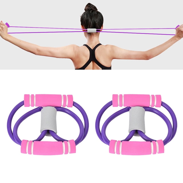 Cuerda De Tracción En Forma De 8, Bandas Elásticas De Resistencia Para Entrenamiento Muscular, Fisioterapia Para Yoga, Pilates, Con 3 Colores Opcionales