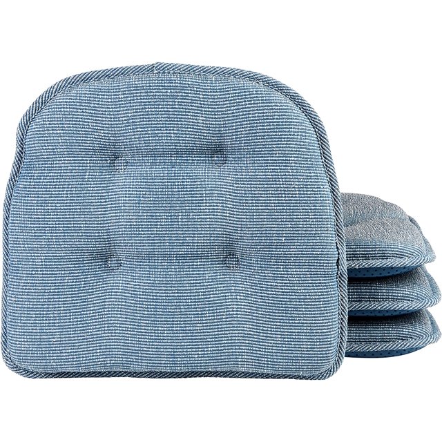 YIGOU Omega The Gripper Non-Slip Dining Cushion, Furniture-Safe Tufted 