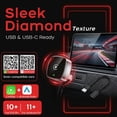 thumbnail image 6 of Mini 2-in-1 Wireless CarPlay Adapter , Convert Wired CarPlay Android Auto to Wireless, USB-A/Type-C Dual Connector, Ultra Low Latency Plug & Play for iOS & Android, Compatible with 1000+ Cars, 6 of 7