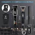 thumbnail image 2 of Cortapelos Profesional para Hombres,Afeitadora El&eacute;ctrica,Maquina para Rasurar Barba,Juego de Corte de Cabello El&eacute;ctrico con 8 Peines de L&iacute;mite,Bolsa,Cortadora de Pelo, 2 of 8