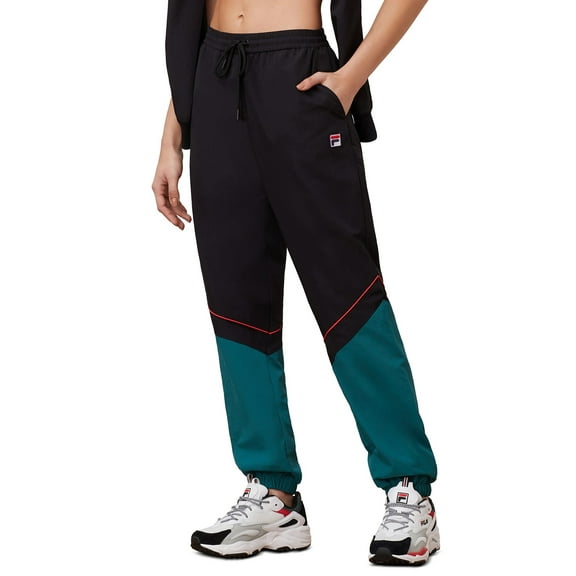 Fila Womens Mukta Colorblocked Track Pants Size L